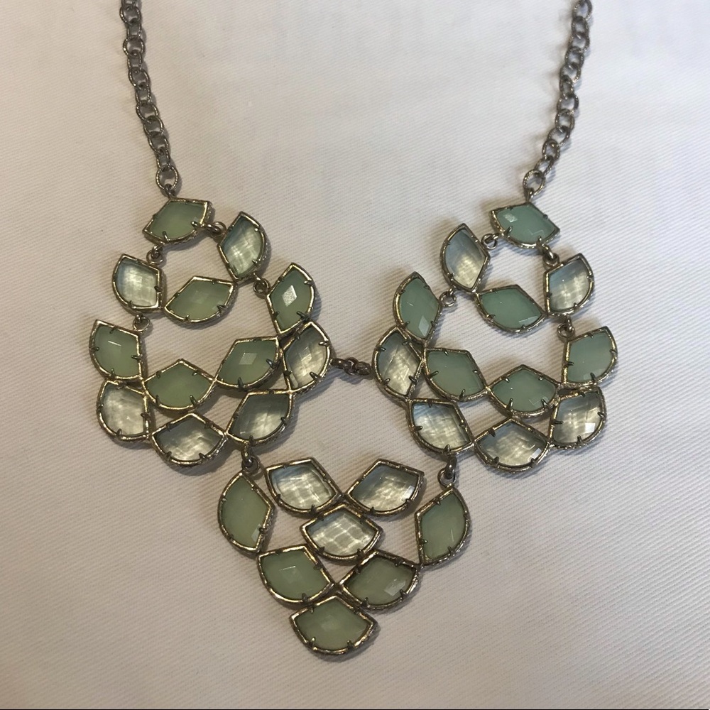 Kendra Scott Statement Necklace in Chalcedony